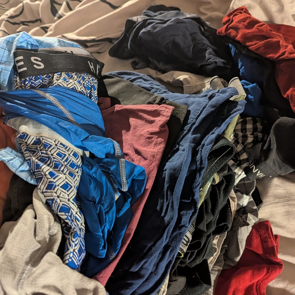 Mens Mystery Underwear Lot 10 Pairs For $20! - Picture 4 of 9